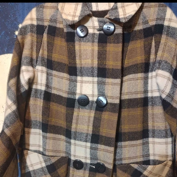 Vintage Wool Coat. Size: Large - Picture 4 of 5
